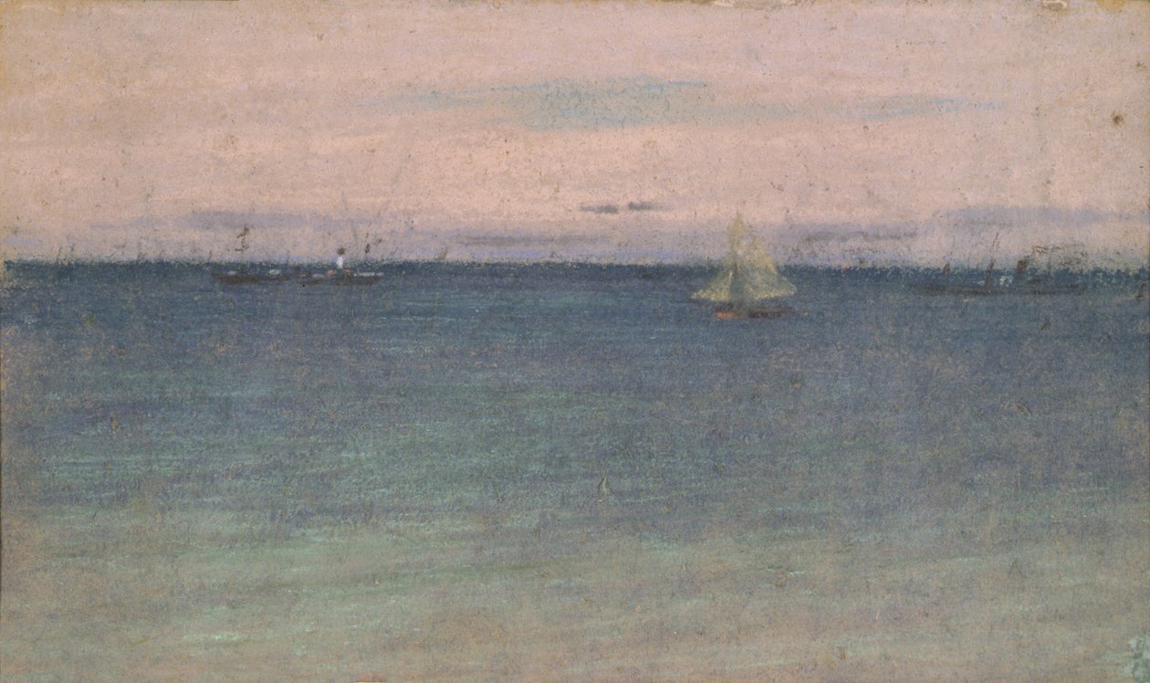 Seascape (olje på lerret) av Walter Richard Sickert