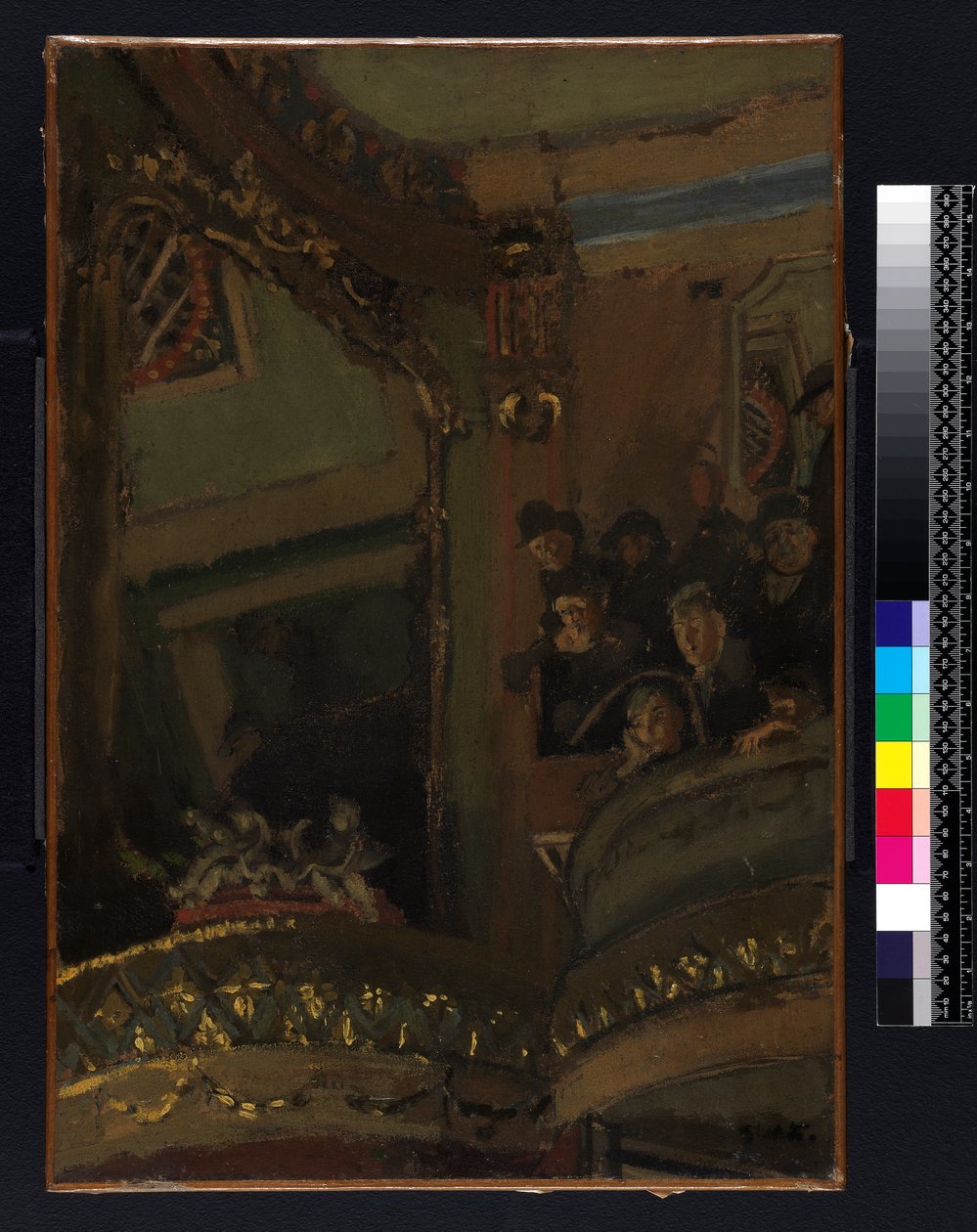 The Old Bedford Music Hall, 1894-95 av Walter Richard Sickert