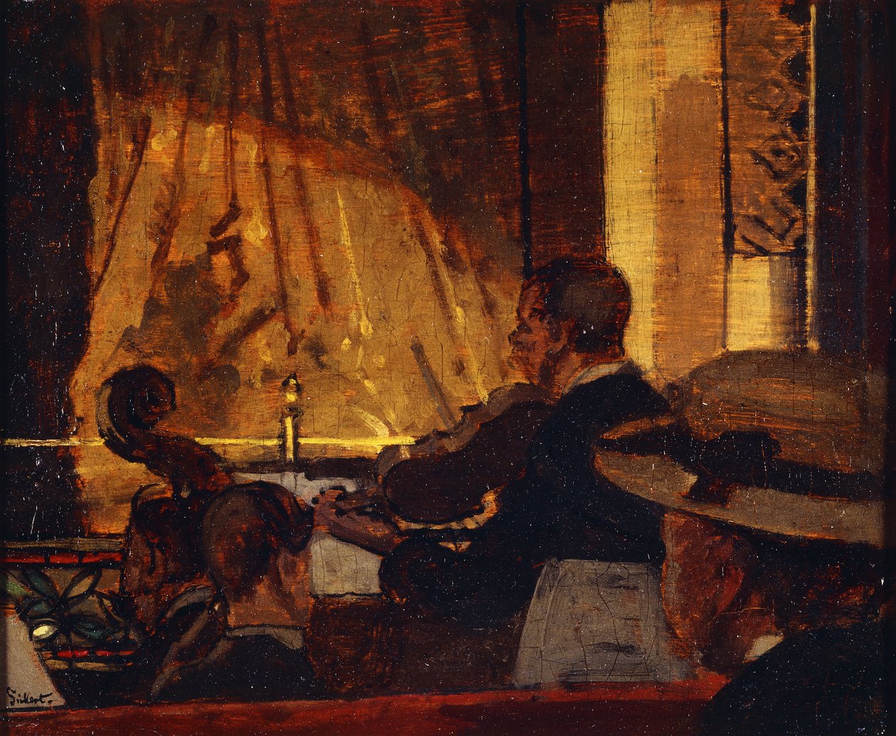 The Pit at the Old Bedford, ca. 1889 av Walter Richard Sickert
