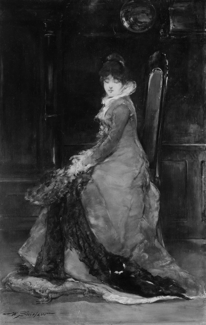 I Mischief, 1870. av Walter Shirlaw