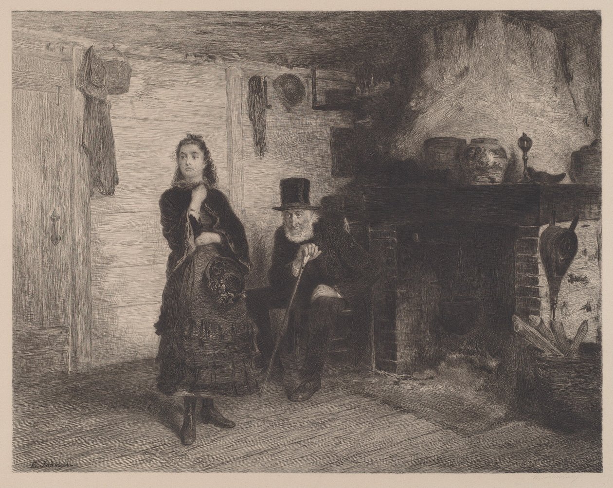 Reprimanden av Walter Shirlaw