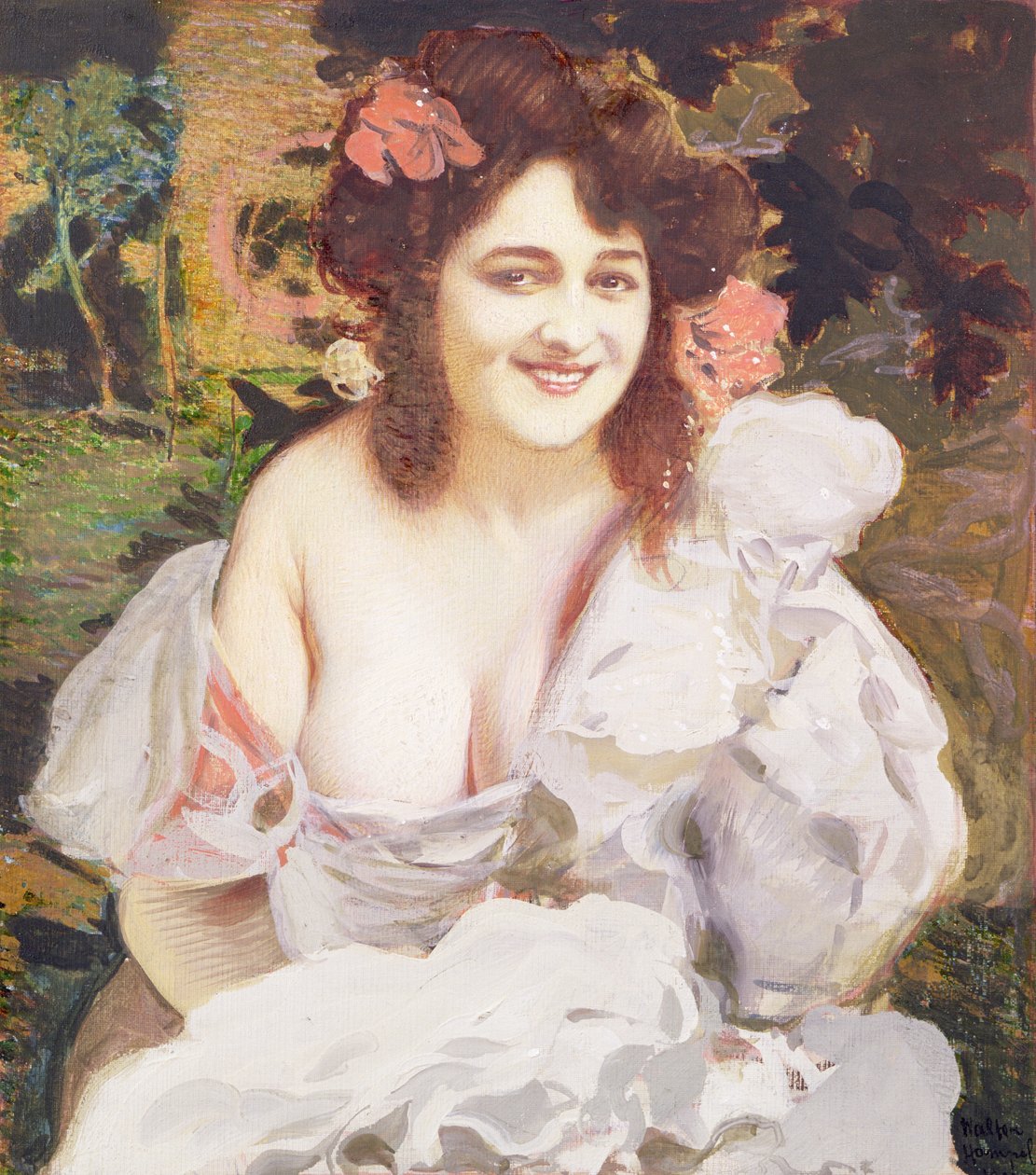 Flørt av Walter Sigmund Hampel