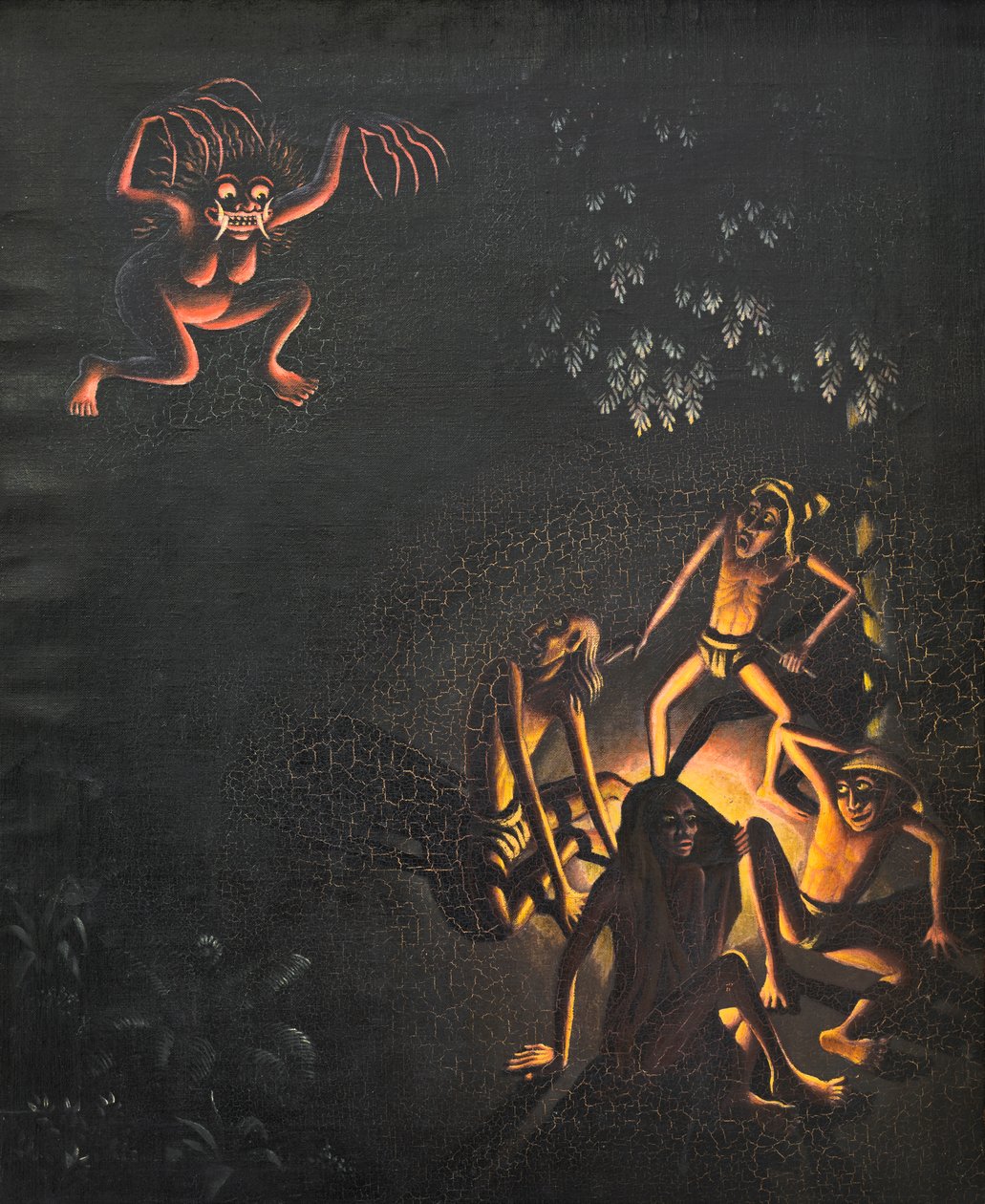 Calonarang, ca. 1930 (olje på lerret) av Walter Spies