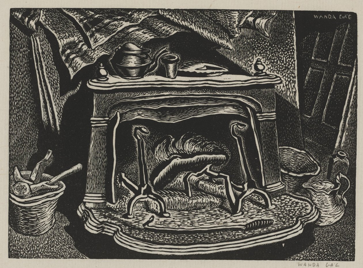 Franklin Stove av Wanda Gág