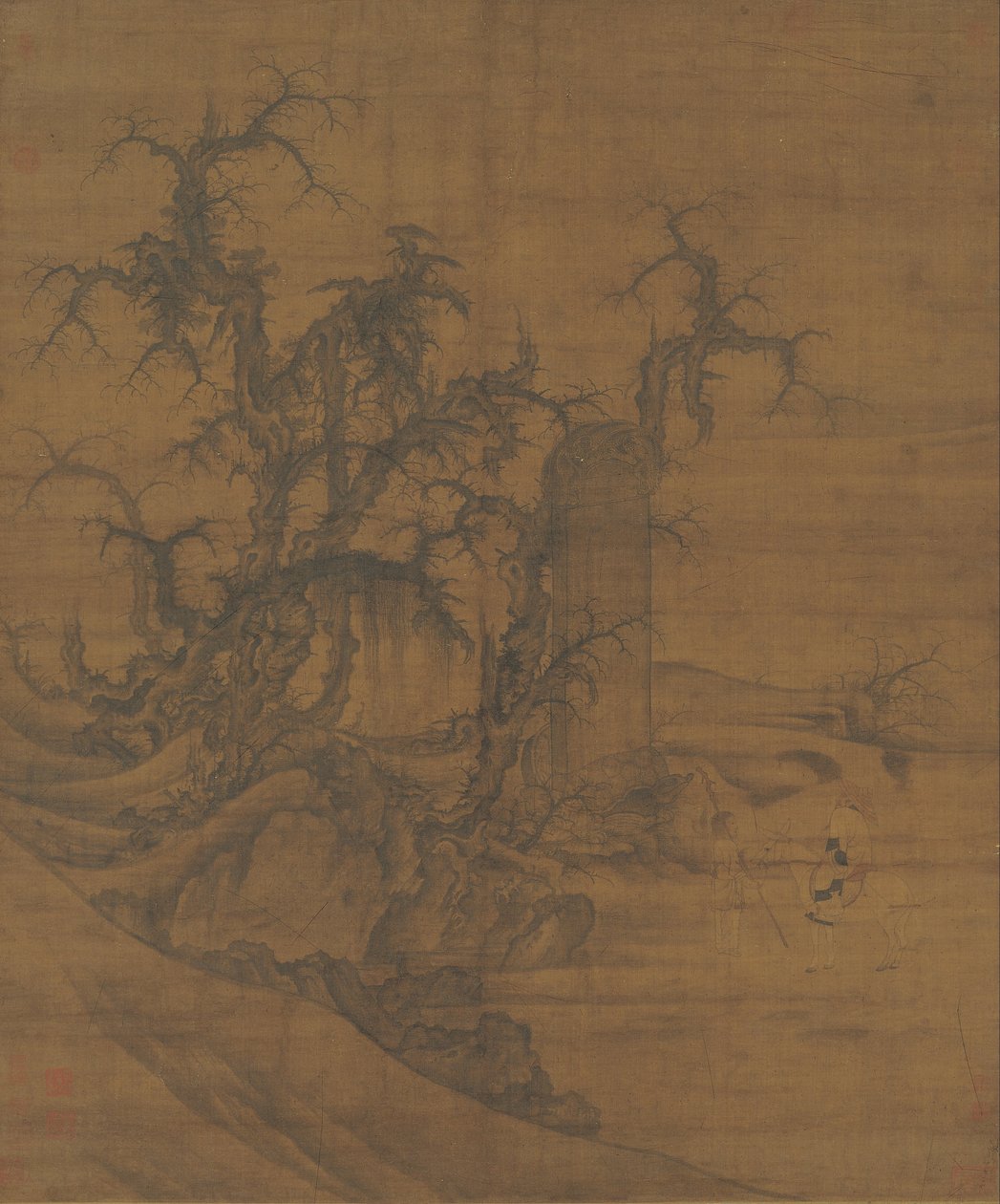 Lese Memorial Stele av Wang Xiao