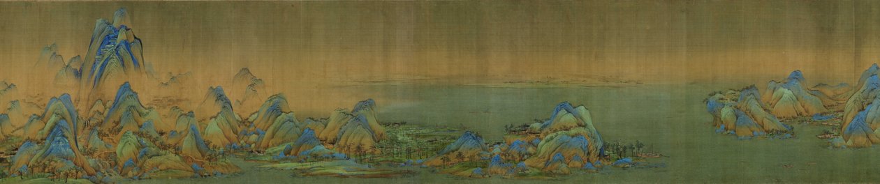Tusen Li av elver og fjell av Wang Ximeng