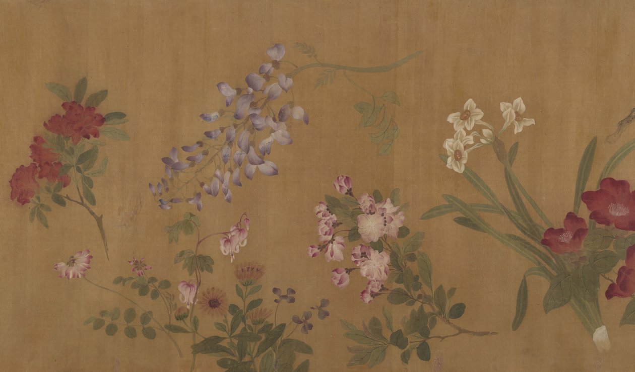 The Hundred Flowers.    1138341   no       norwegian Successfully Translated  Original: Diane (Artemis) - chromolithography from a 15th century illumination Translat: Diane (Artemis) - chromolithography from a 15th century illumination 1425502 no norwegian av Wang Yuan