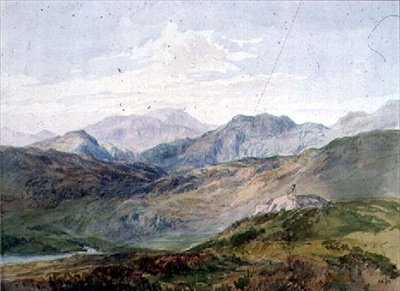 Llanrhychwn, nær Trefriw av Warwick Brookes