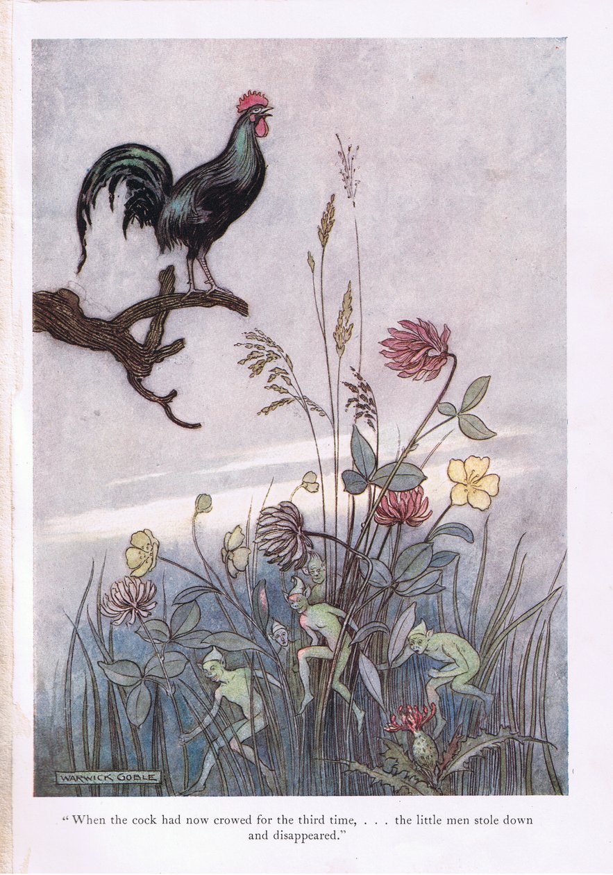 Da hanen galet for tredje gang av Warwick Goble