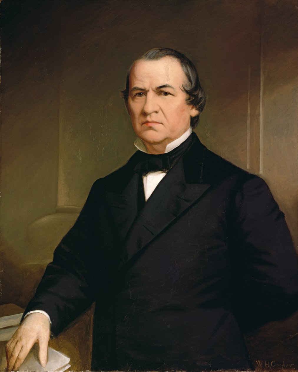 Portrett av Andrew Johnson (1808-1875) av Washington Bogart Cooper