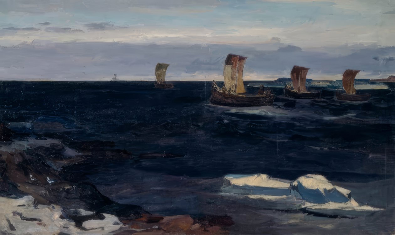 Oppdagelsestur / Krajnew av Wassili Wassiljewitsch Krajnew