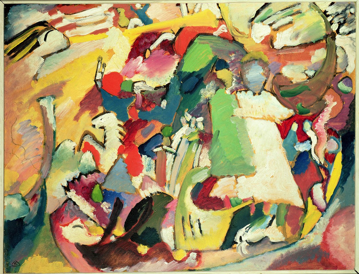 Allehelgen, nr. 1, 1910 av Wassily Kandinsky