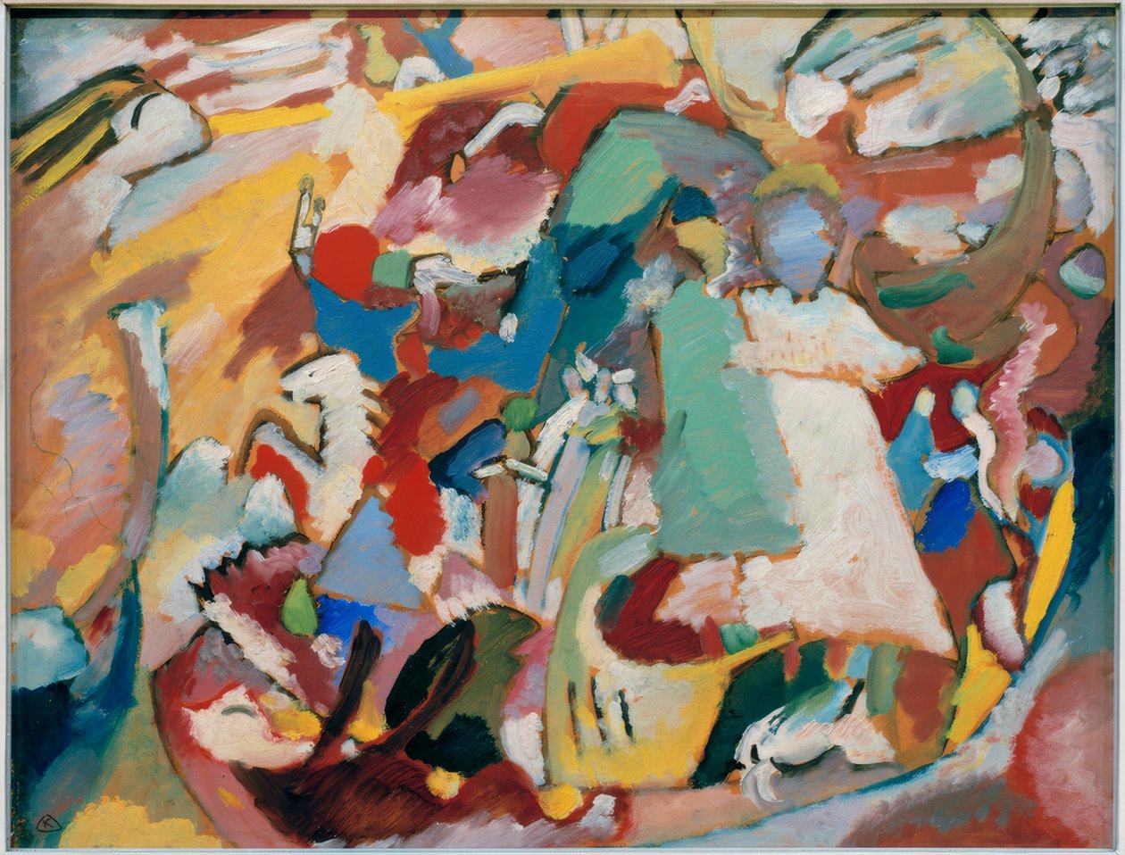 Allehelgensdag I av Wassily Kandinsky