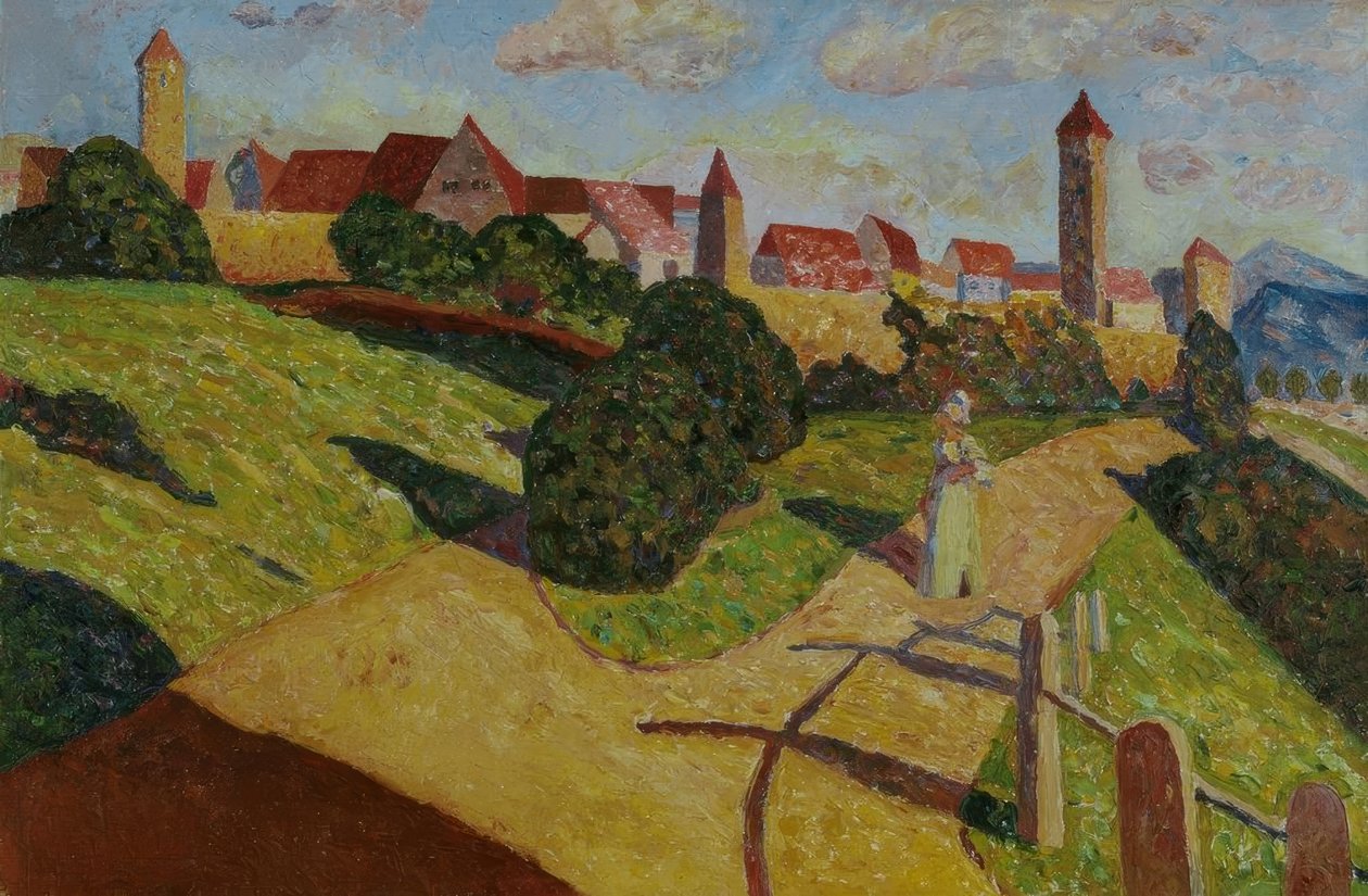 Gamleby av Wassily Kandinsky