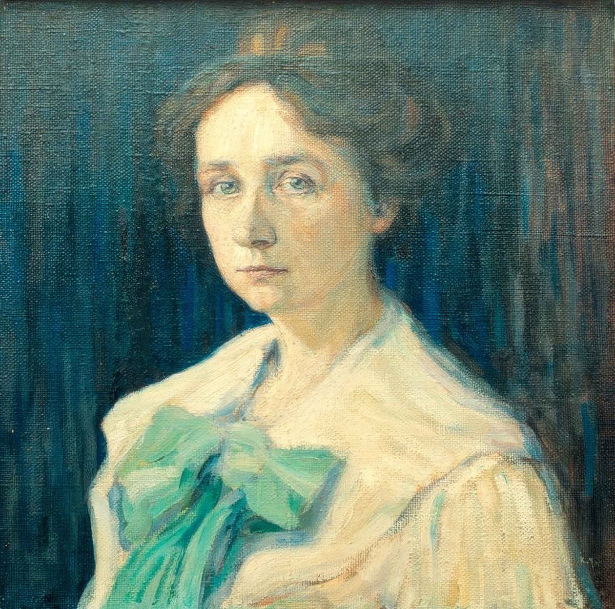 Portrett av Gabriele Münter av Wassily Kandinsky