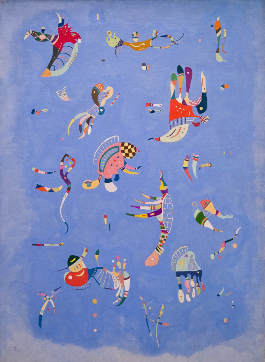 Himmelblå av Wassily Kandinsky