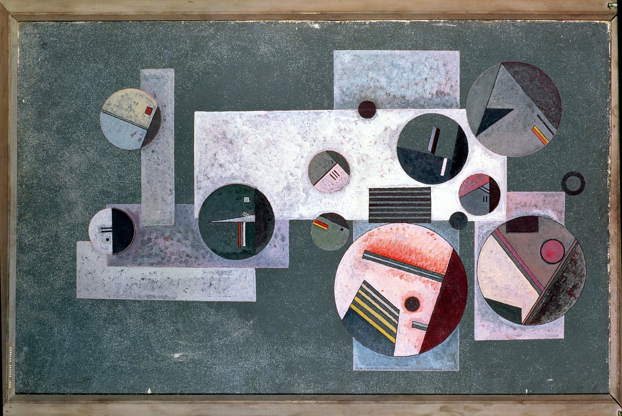 Lukkede kretser, 1933 av Wassily Kandinsky