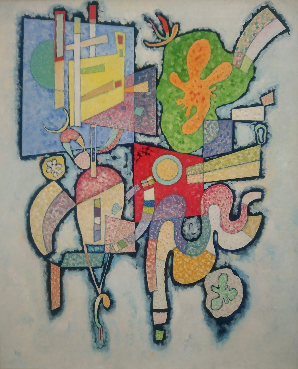 Enkelt komplekst av Wassily Kandinsky