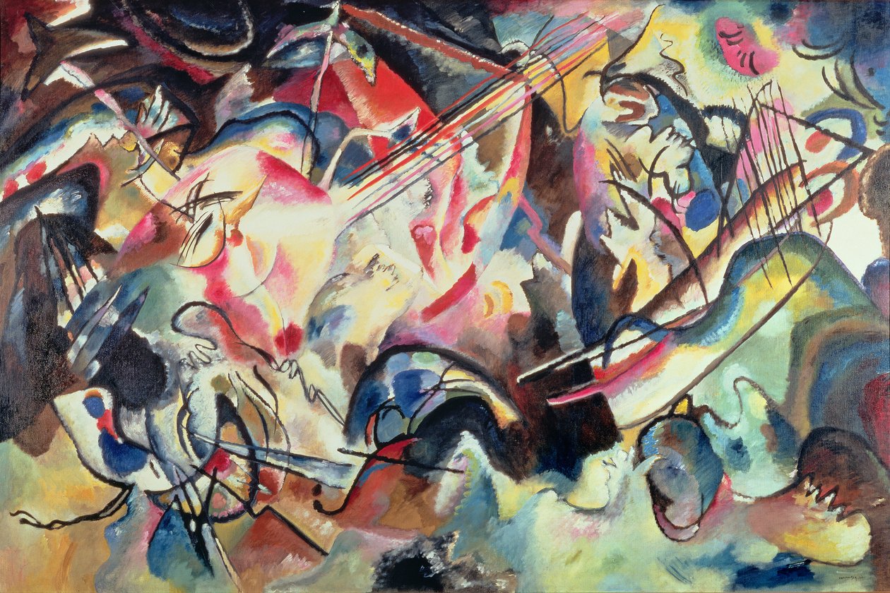 Komposisjon nr. 6, 1913 av Wassily Kandinsky
