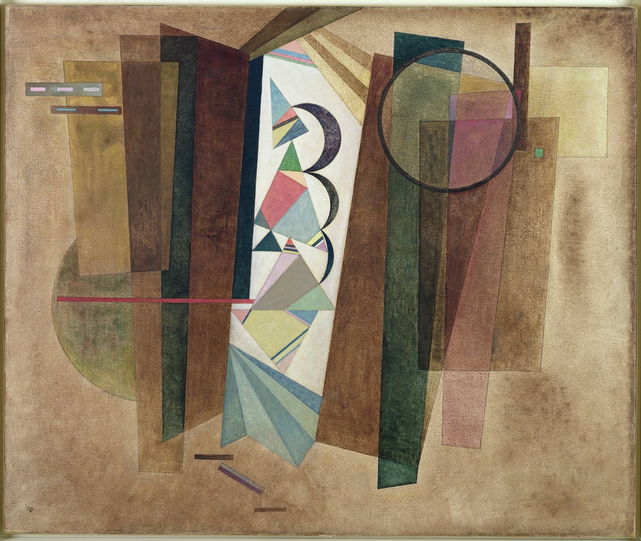 Utvikling i Brown, 1933 av Wassily Kandinsky