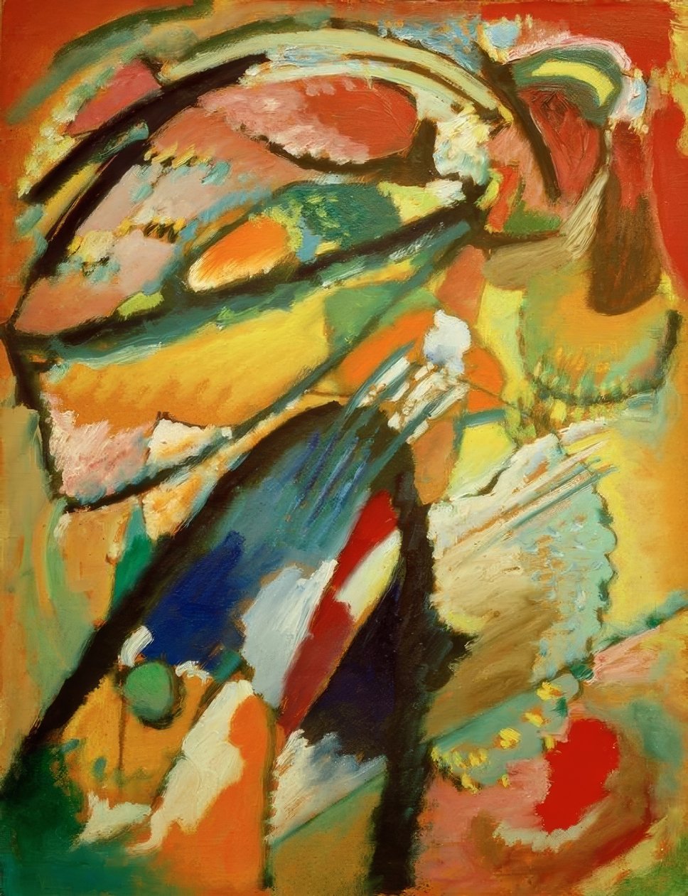 Den siste dommens engel av Wassily Kandinsky