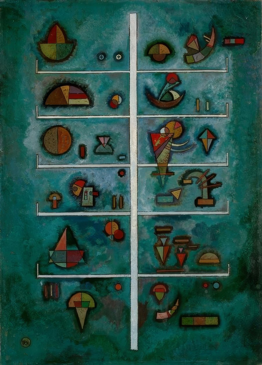Gulv av Wassily Kandinsky