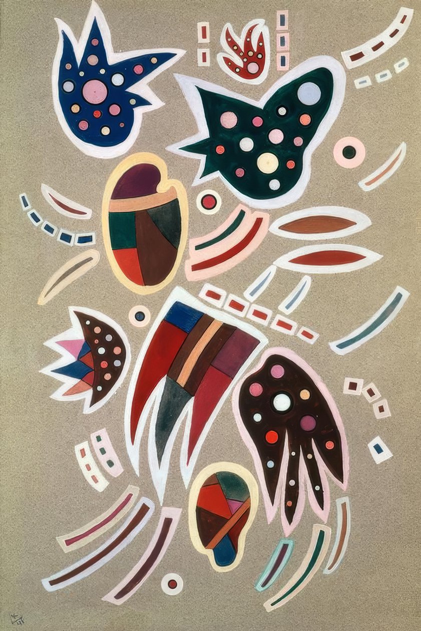 Gouache av Wassily Kandinsky