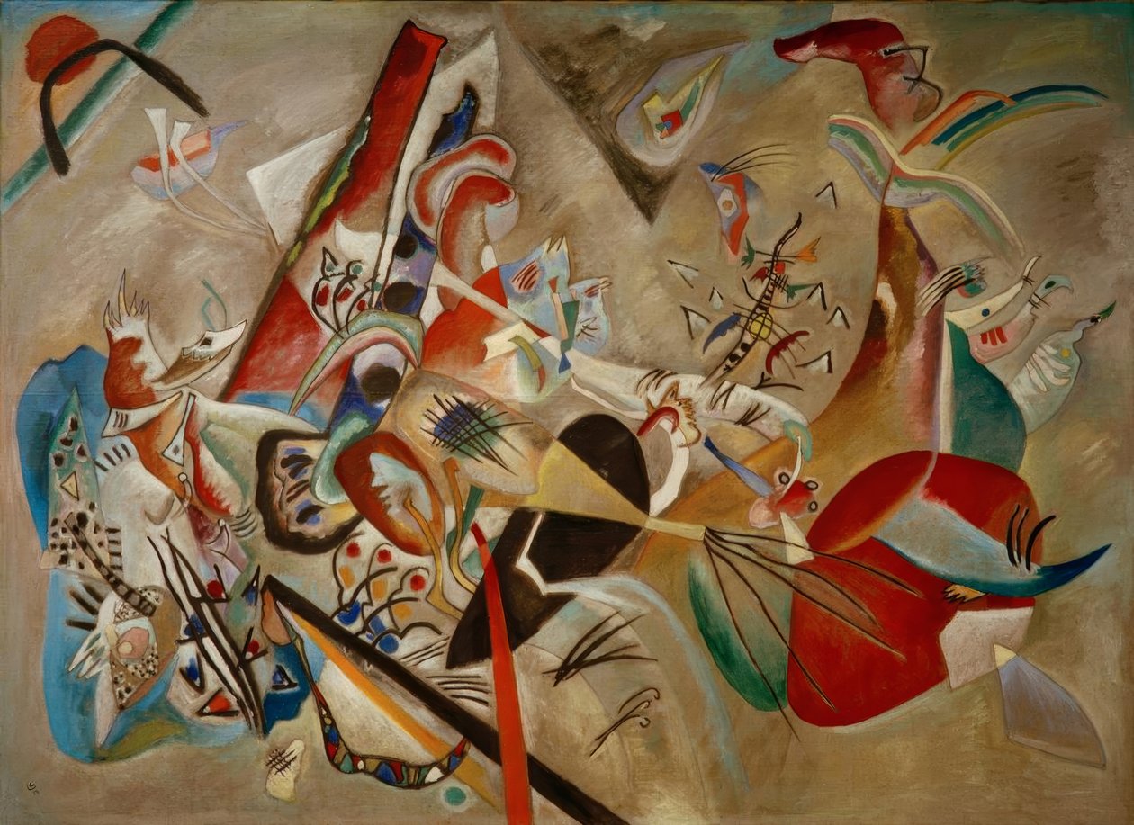 I det grå av Wassily Kandinsky