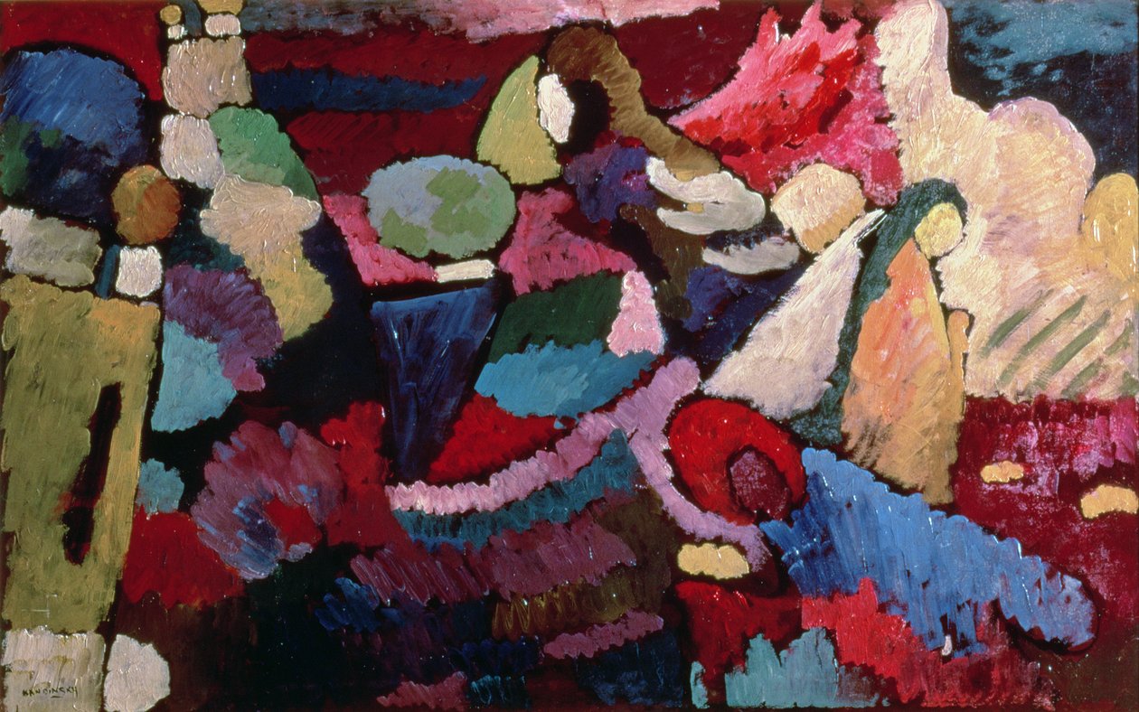 Improvisasjon, 1910 av Wassily Kandinsky