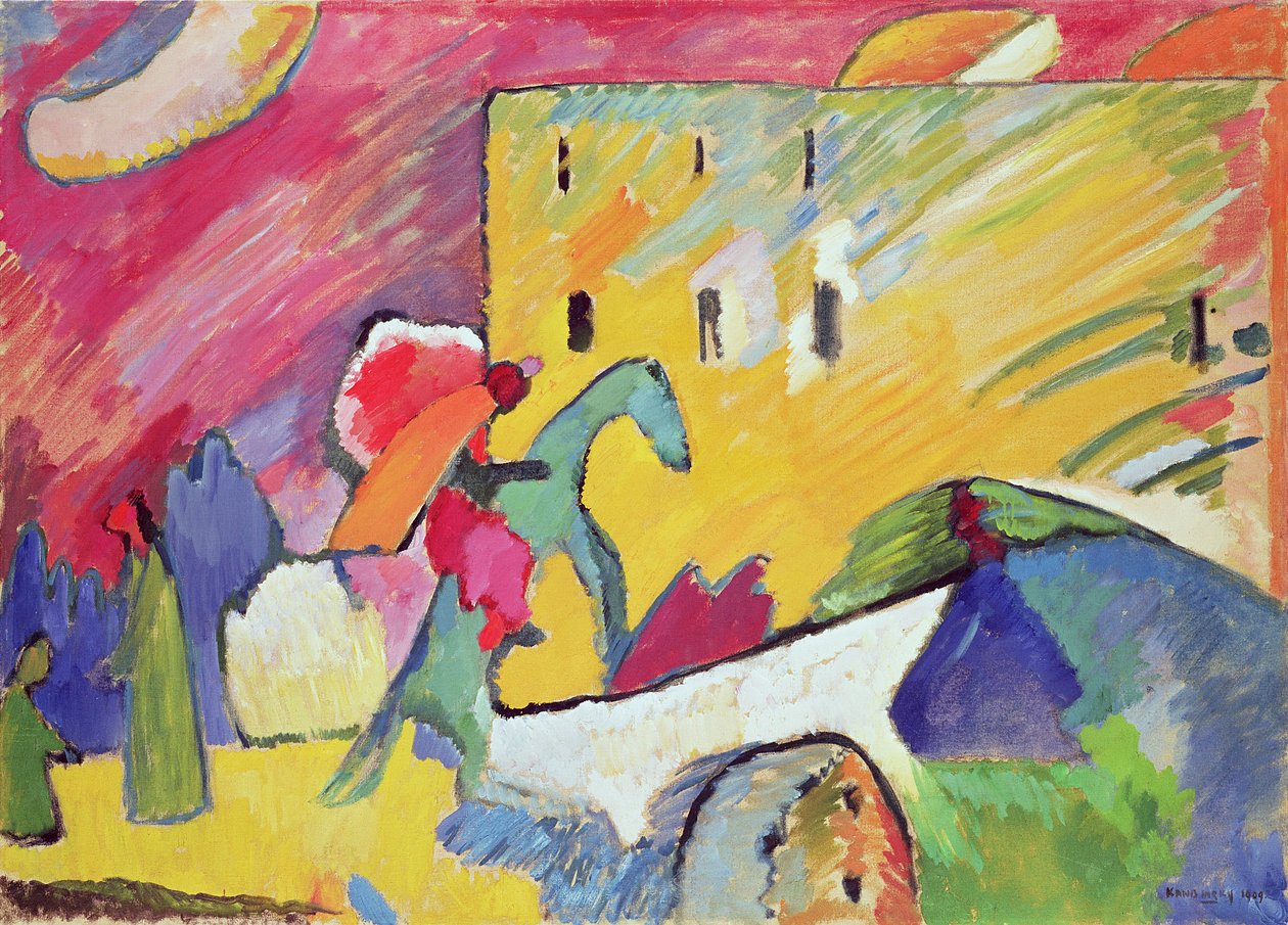 Improvisasjon III, 1909 av Wassily Kandinsky