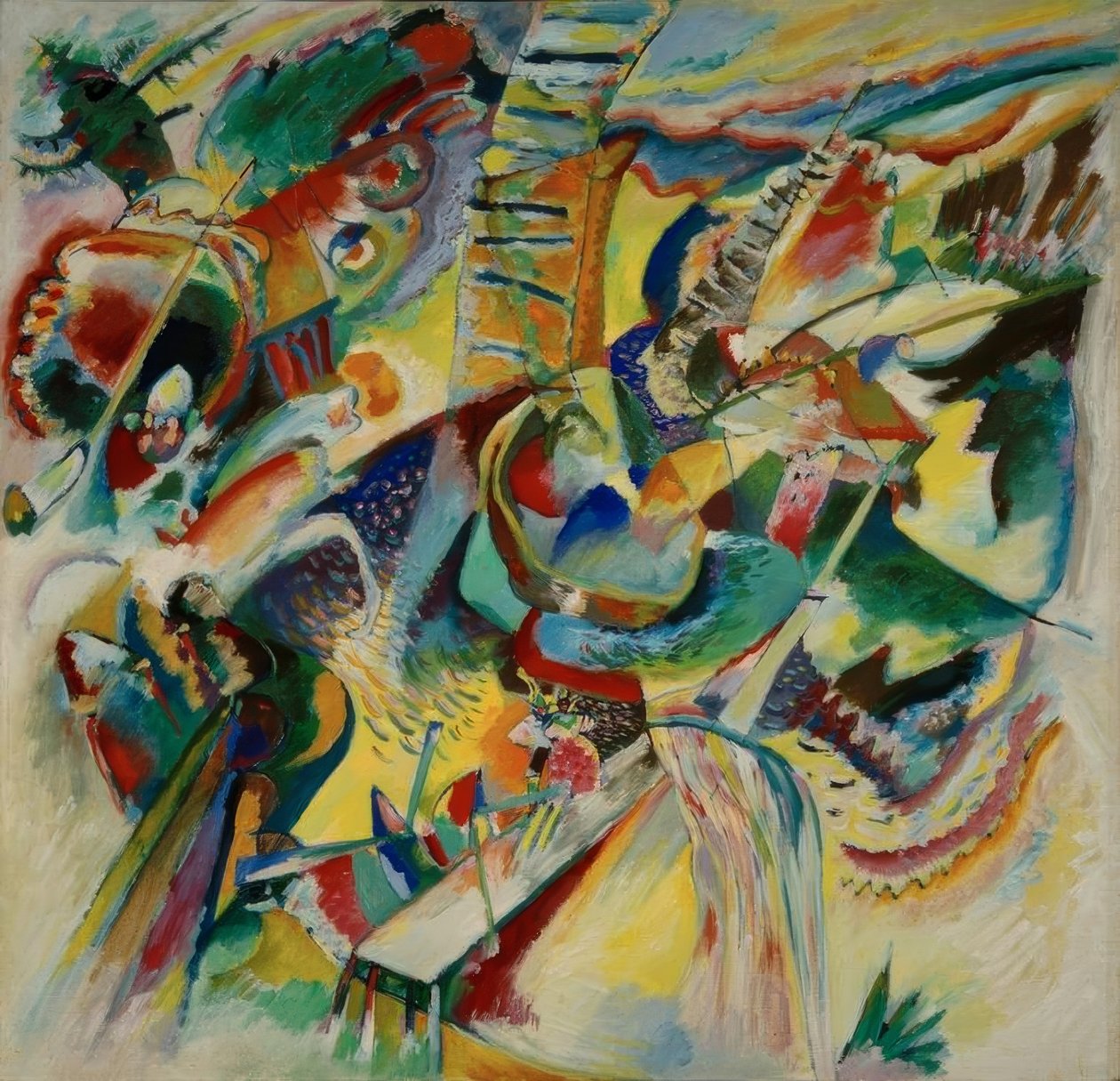 Improvisasjon Klamm av Wassily Kandinsky