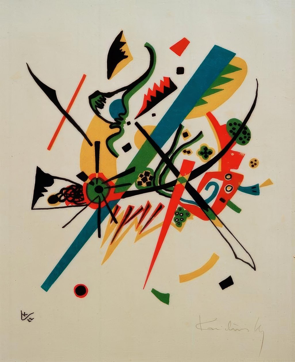 Små verdener I av Wassily Kandinsky