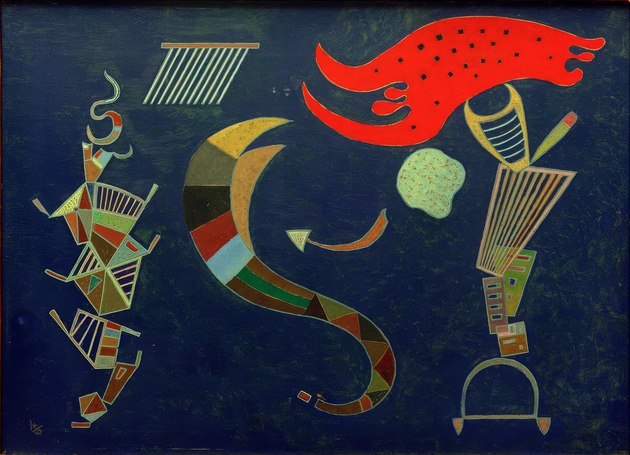 La Flêche av Wassily Kandinsky