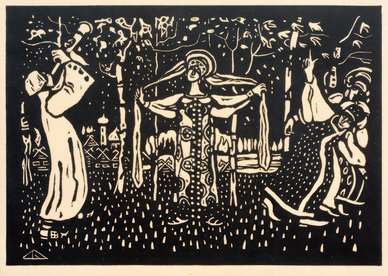 Bjørker av Wassily Kandinsky