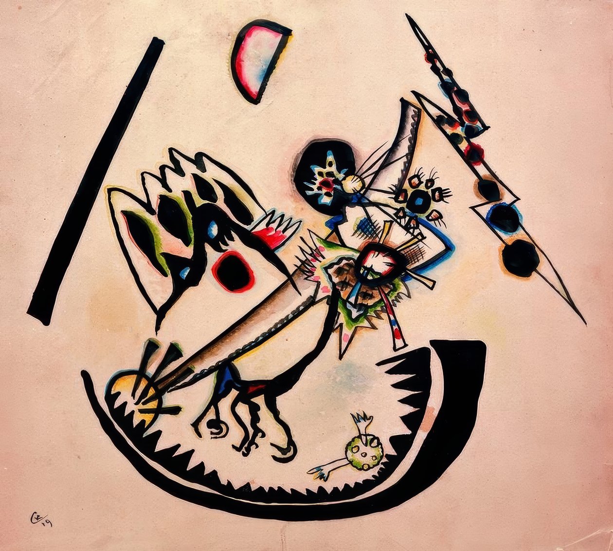 Uten navn av Wassily Kandinsky
