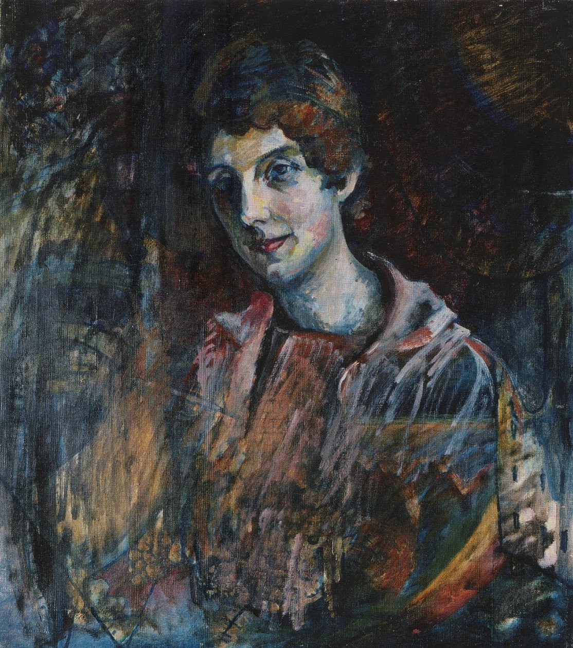 Portrett av Nina Kandinsky av Wassily Kandinsky