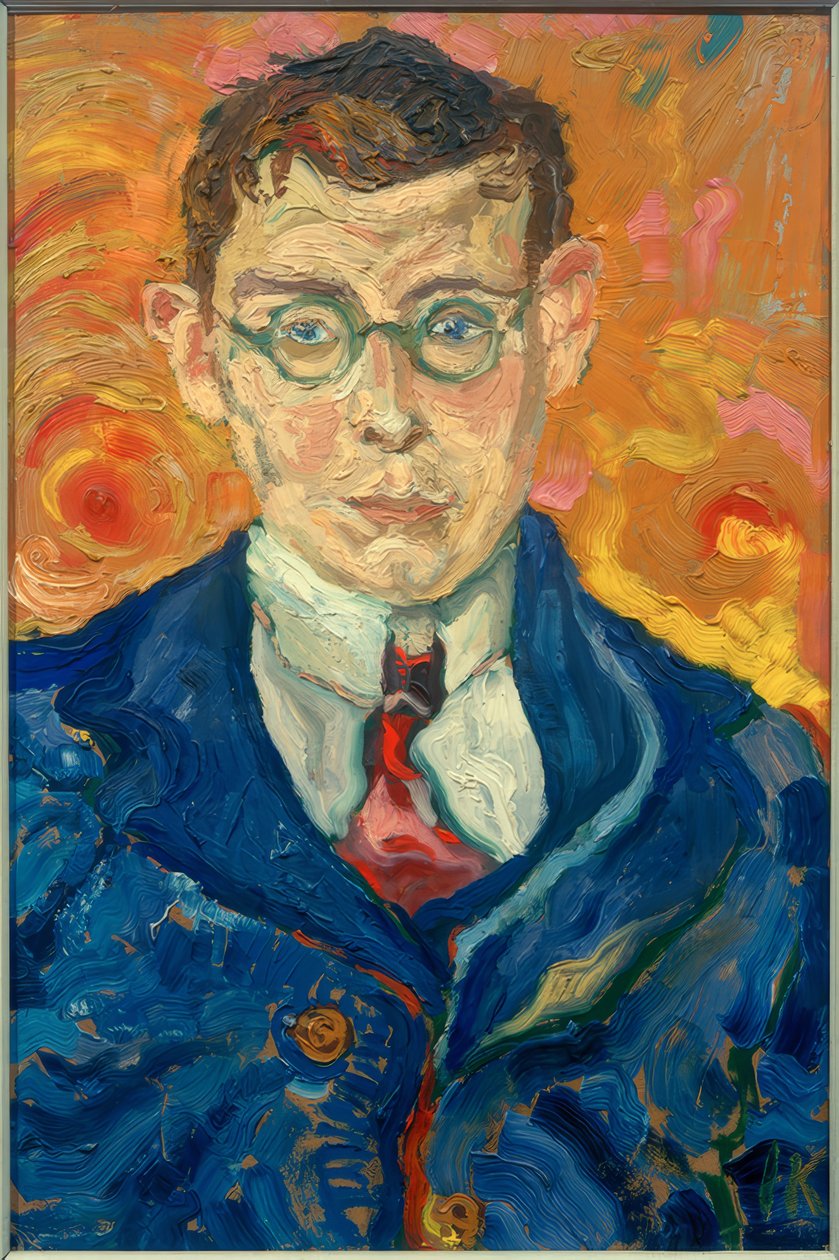 Svart flekk av Wassily Kandinsky
