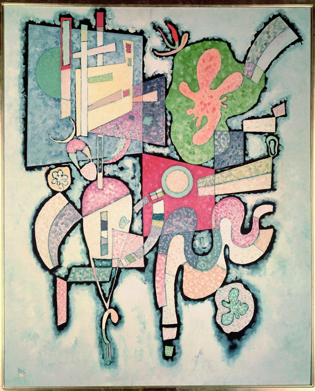 Enkel kompleksitet eller, tvetydighet, 1939 av Wassily Kandinsky