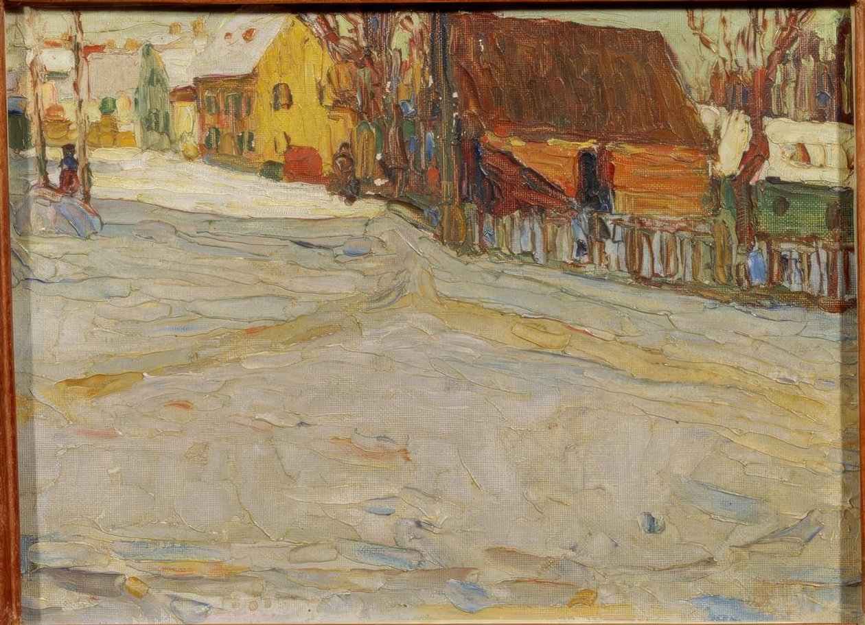 Bylandskap av Wassily Kandinsky