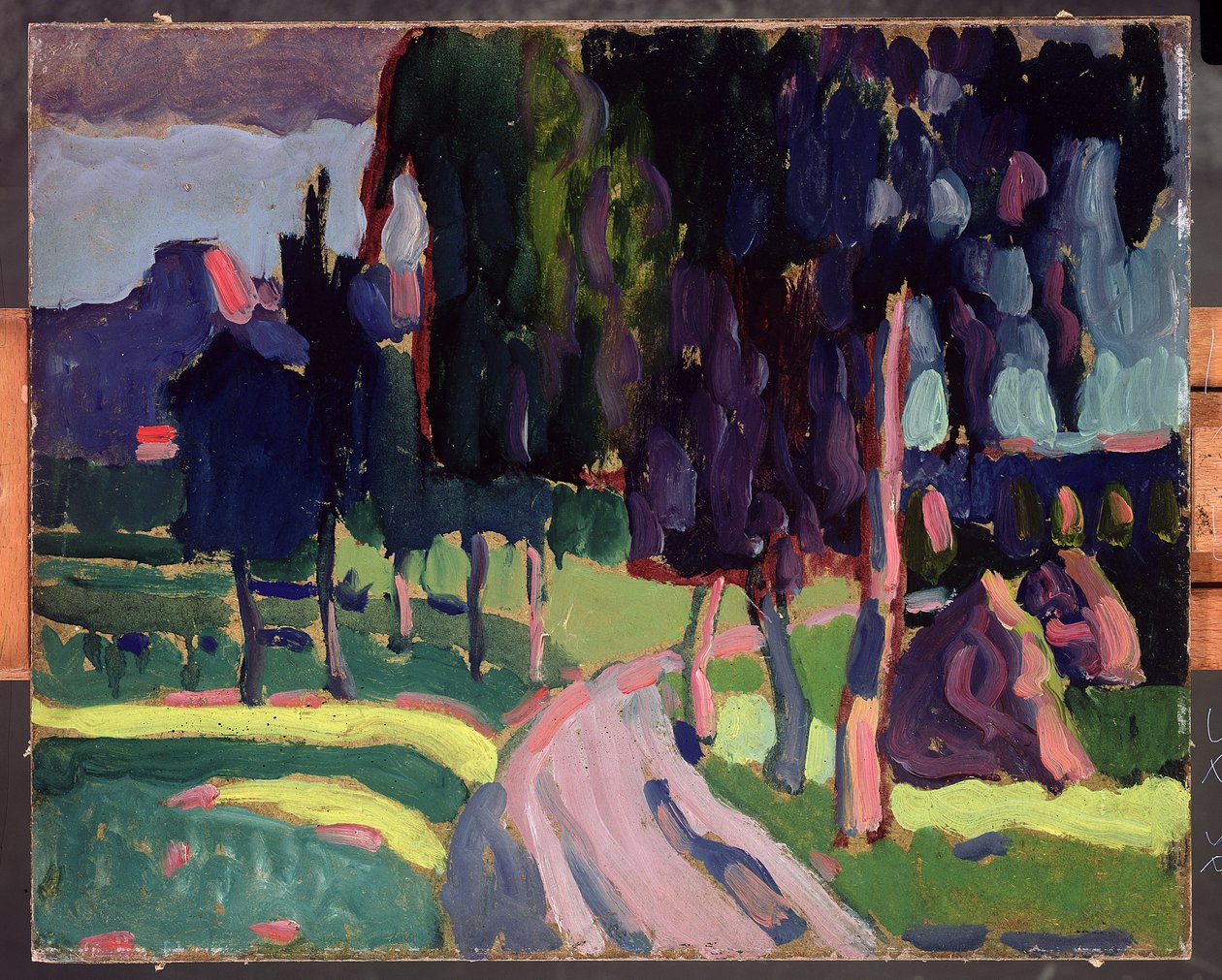 Sommer i Murnau, 1908 av Wassily Kandinsky