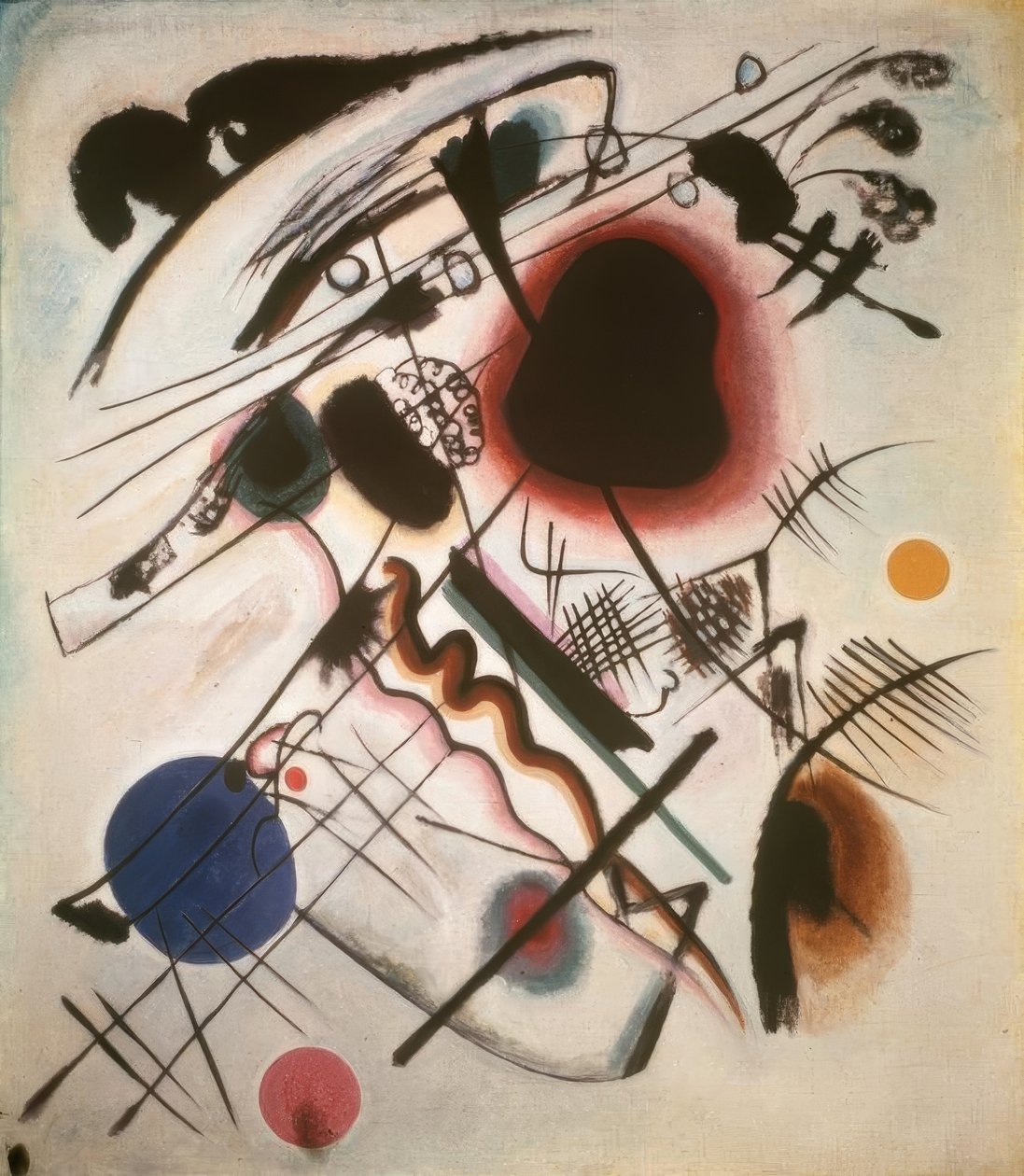 Svart flekk av Wassily Kandinsky