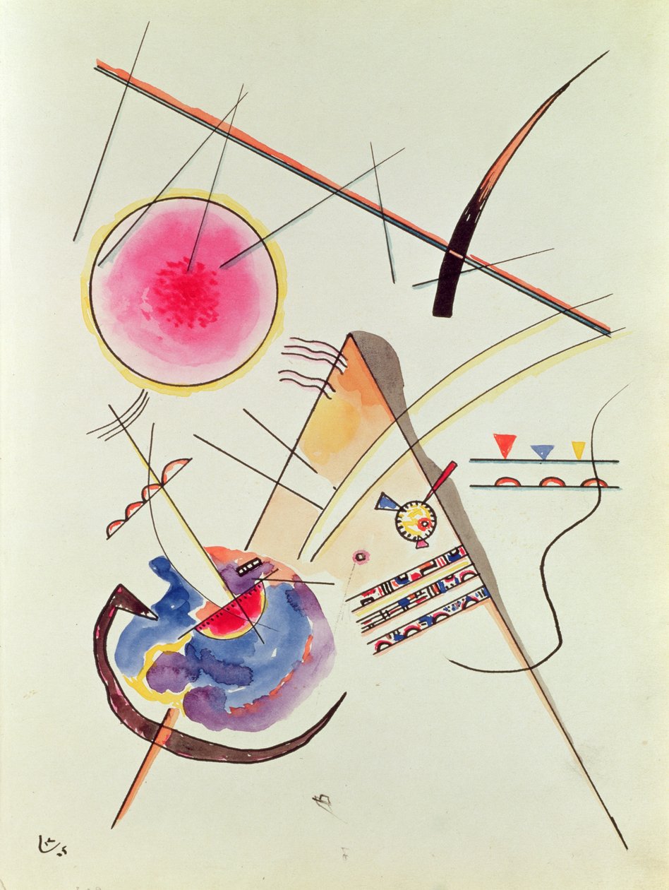 Uten tittel, 1925 av Wassily Kandinsky