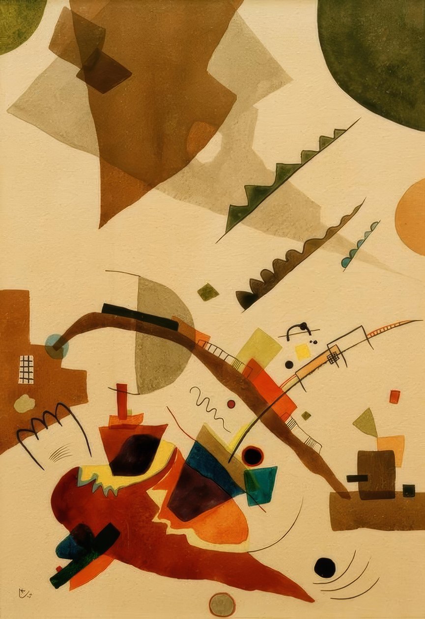 Vibrasjon av Wassily Kandinsky