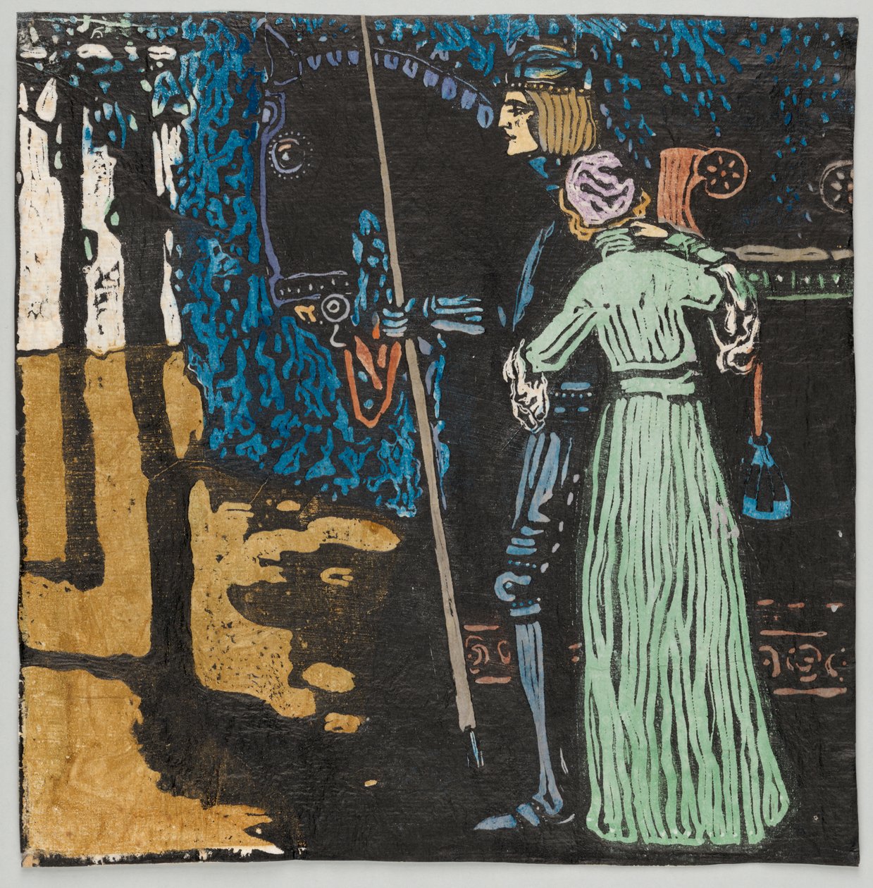 Avskjed (Andre tilstand) av Wassily Kandinsky