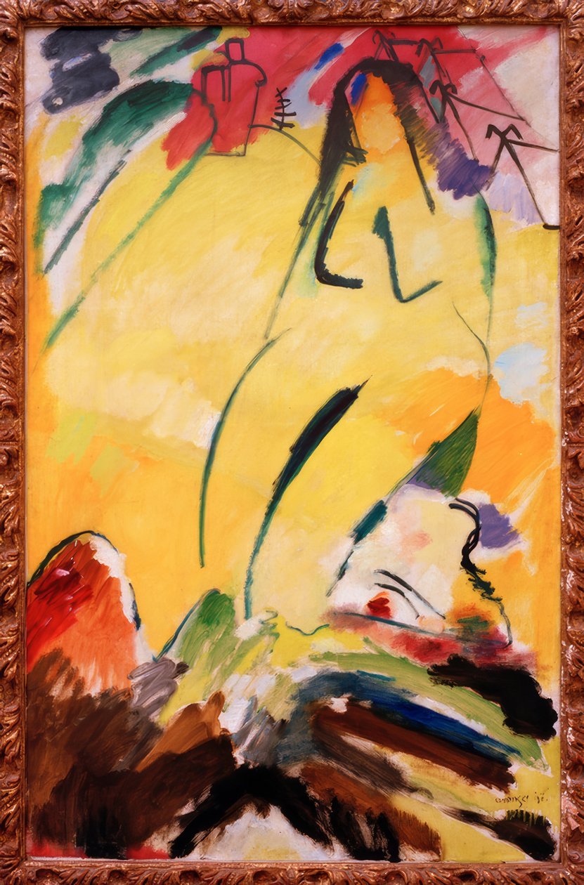 Akt av Wassily Kandinsky