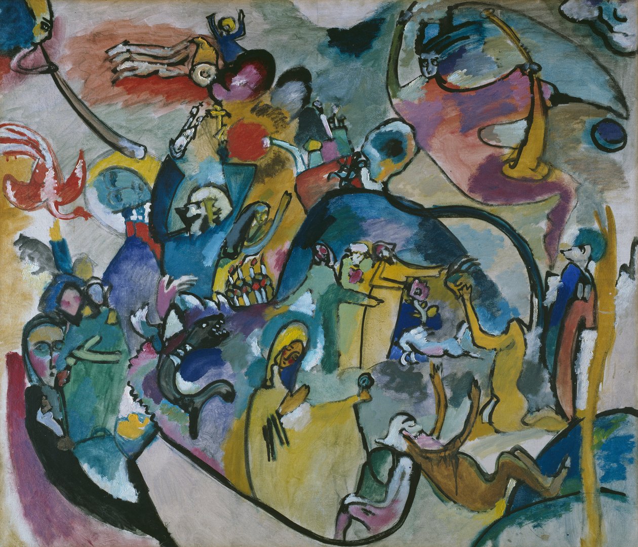 Allehelgen II av Wassily Kandinsky