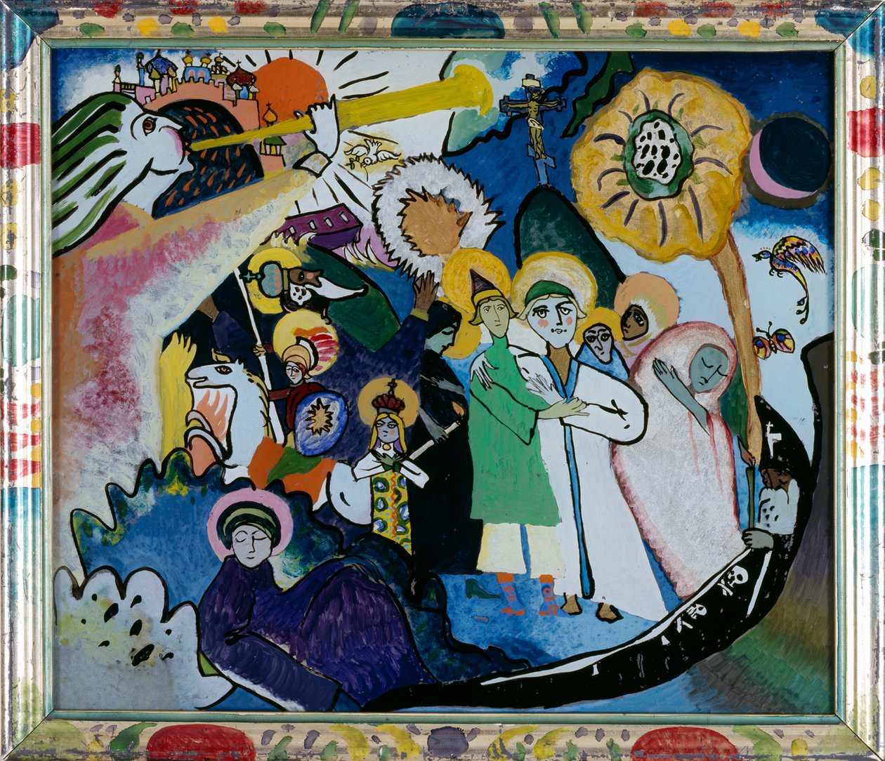 Allehelgensdag I av Wassily Kandinsky
