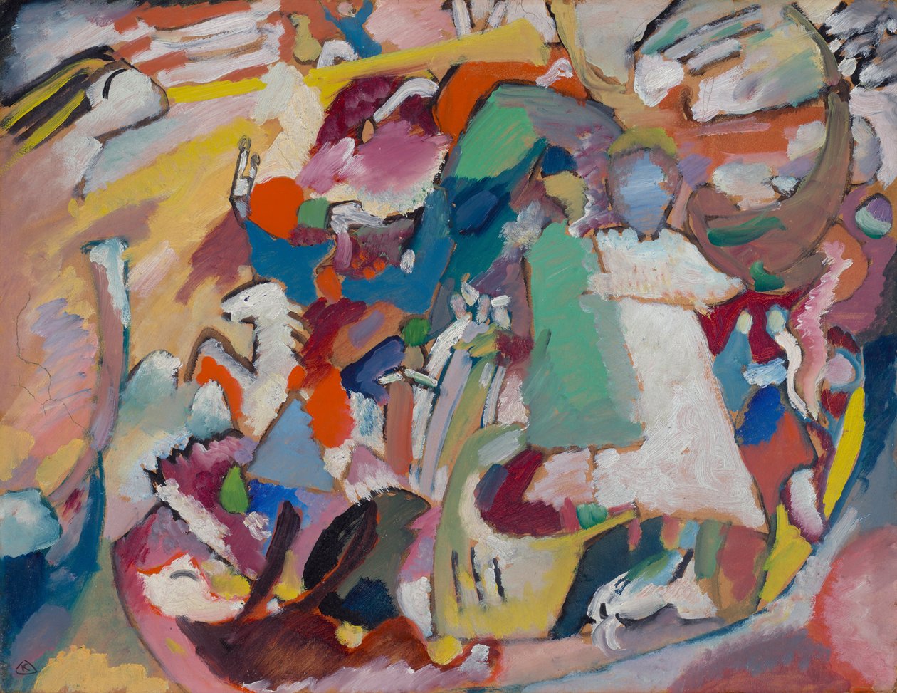 Allehelgensdag I av Wassily Kandinsky
