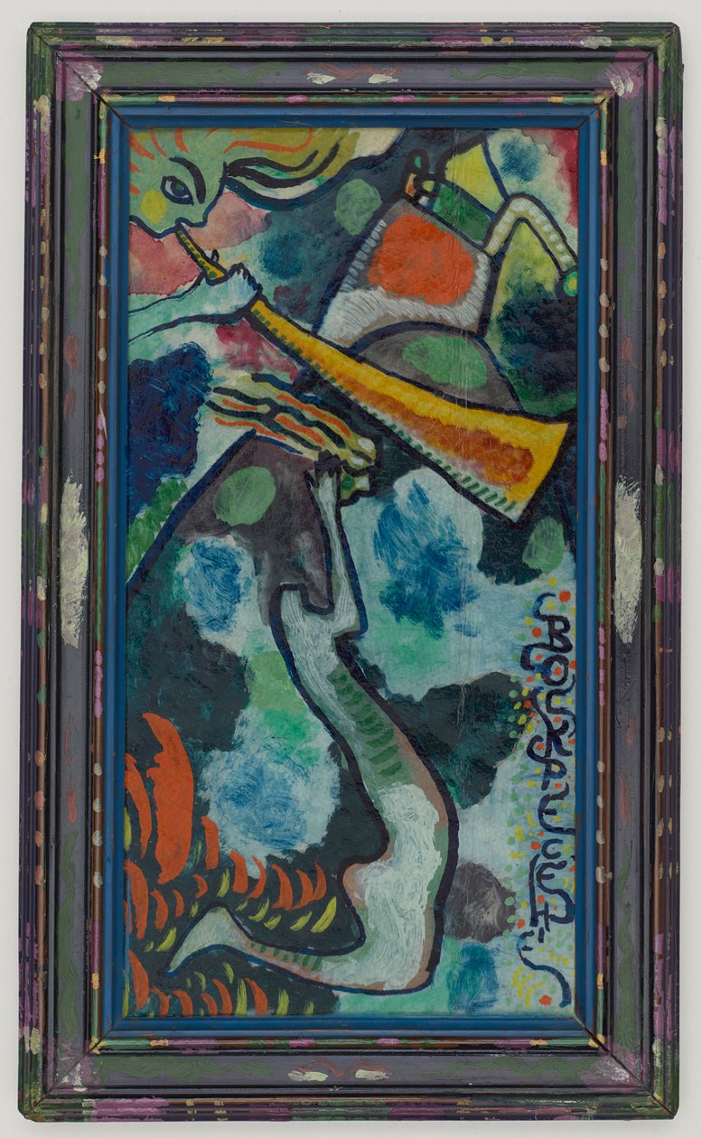 Oppstandelse (siste dom) av Wassily Kandinsky