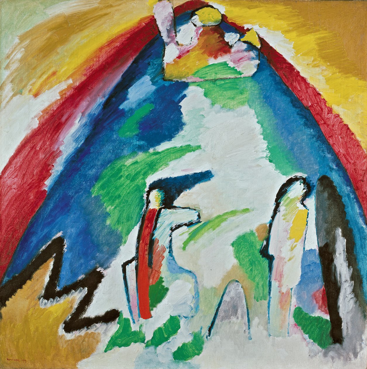 Fjell av Wassily Kandinsky